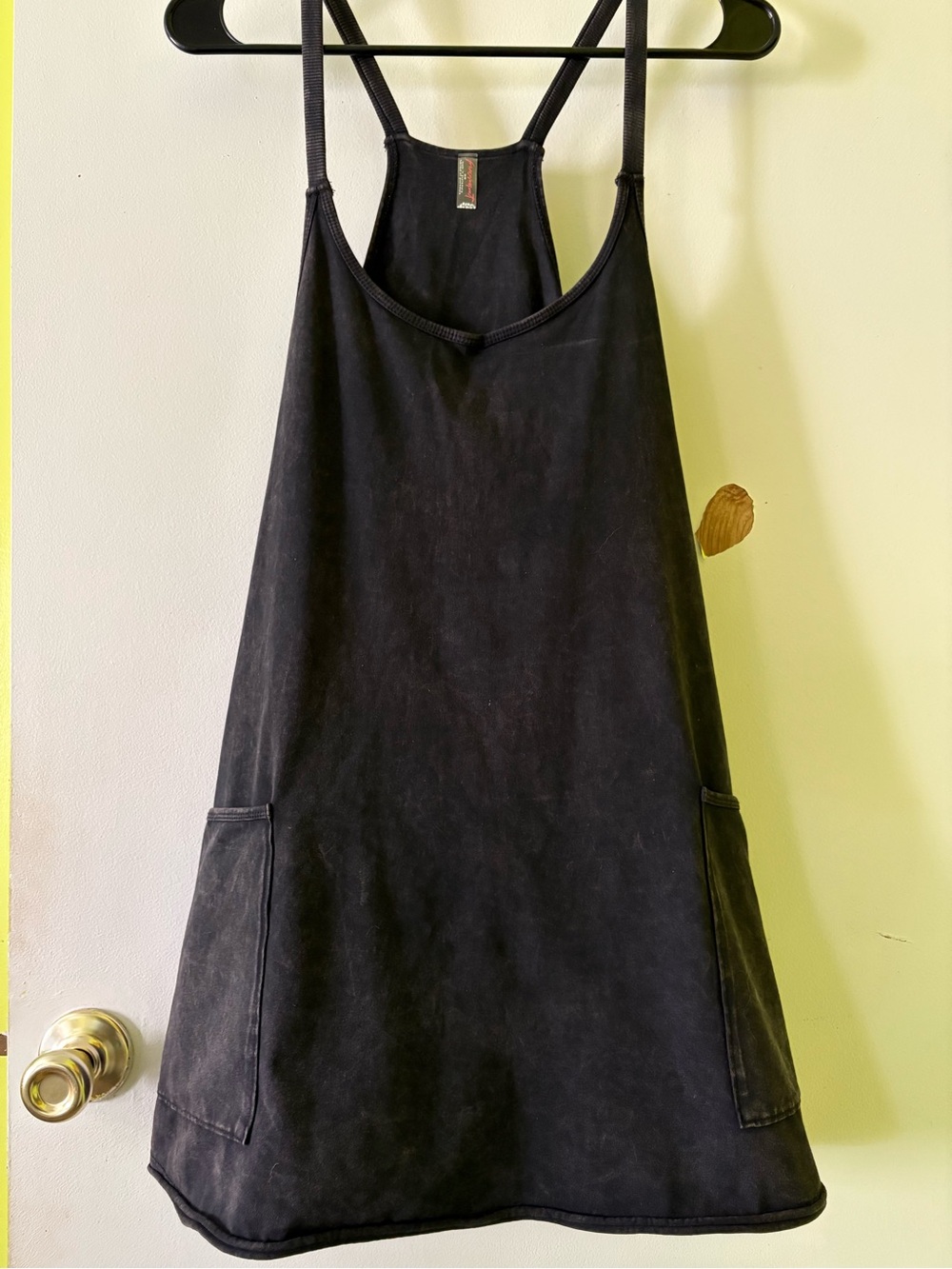 Free People Hot Shot Black 2 in one dress